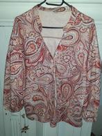 Paisley travelstof blouse, Ophalen of Verzenden, Zo goed als nieuw