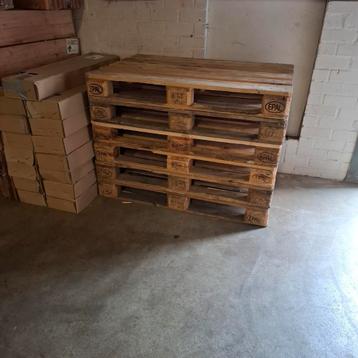 6 EPAL Euro Pallets - Direct Beschikbaar! beschikbaar voor biedingen