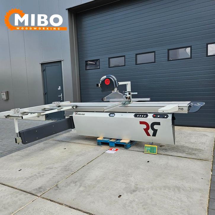 Robland formaatzaag 3200mm compleet elektrisch verstelbaar *, Doe-het-zelf en Verbouw, Gereedschap | Zaagmachines, Zo goed als nieuw
