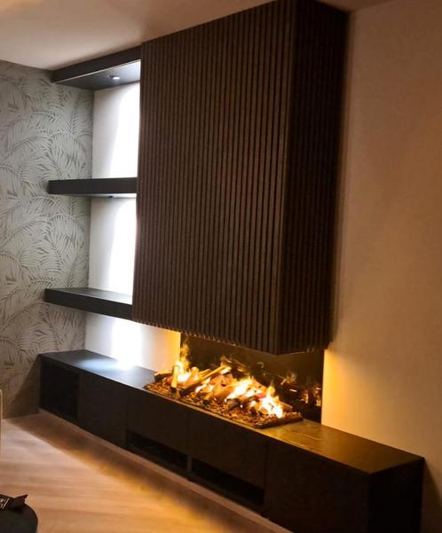 Dimplex Optimyst 1000 Retail met houtset, Huis en Inrichting, Haarden, Zo goed als nieuw, Elektrische haard, Ophalen
