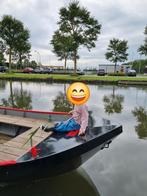 Polderschuit 730 cm met 3 cil. Yanmar, keerkoppeling, bilgep, Watersport en Boten, Ophalen, 10 tot 30 pk, Gebruikt, Staal