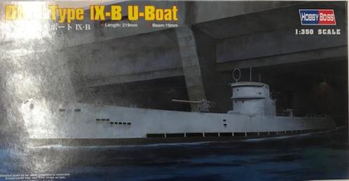 Coelianmodels, Hobby Boss, 83507, U-Boot IX-B, 1/350, € 16,-, Hobby en Vrije tijd, Modelbouw | Boten en Schepen, Nieuw, 1:200 of kleiner