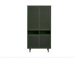 by fonQ Tibbe Opbergkast 180 cm Olijfgroen | Van €619, nu, Byfonq, Byfonq, 150 tot 200 cm, Nieuw