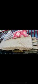 Palletbank. Losse Pallets inclusief Matras, Ophalen, Gebruikt, Hout