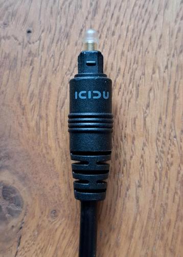3 stuks Icidu Toslink kabel 1 meter lang, lees Beschrijving  beschikbaar voor biedingen