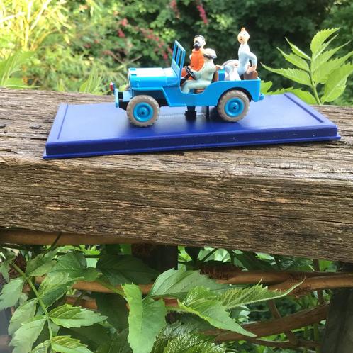 De jeep uit “Raket naar de maan” uit In de auto met Kuifje., Verzamelen, Stripfiguren, Nieuw, Beeldje of Figuurtje, Kuifje, Ophalen of Verzenden