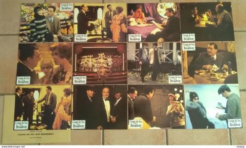 BULLETS   OVER   BROADWAY      lobbycard set., Verzamelen, Posters, Zo goed als nieuw, Film en Tv, A4 of kleiner, Verzenden