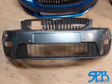 Voorbumper SKODA OCTAVIA IV 5E RS 5E0807221F 4PDC SRA GRILLE beschikbaar voor biedingen