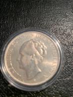Nederland 2,5 Gulden 1938 Grof Haar Wilhelmina, Ophalen, Zilver, Koningin Wilhelmina, Losse munt