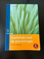 Statistiek voor de Psychologie 3, Boeken, Ophalen of Verzenden, Zo goed als nieuw, WO, Jules Ellis