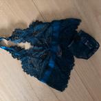 Hunkemoller kanten set blauw nieuw, Ophalen of Verzenden, Blauw, Setje