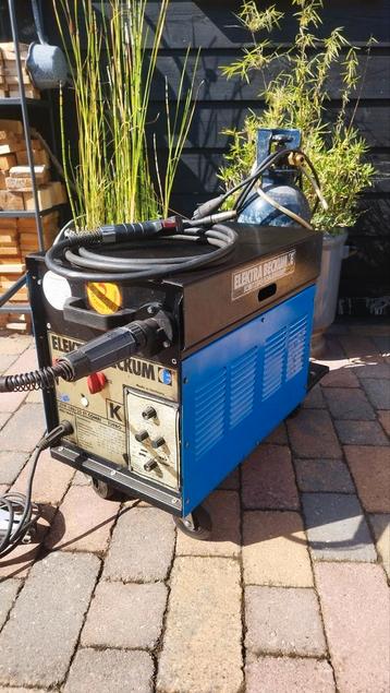 (Combi ) Elektra Beckum CO'2 mig lasapparaat met gasfles beschikbaar voor biedingen