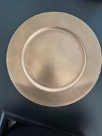 Gouden Onderbord Schaal, Kunststof, Gebruikt, Schaal, Rond