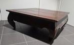 Teakhouten salontafel, Ophalen, 100 tot 150 cm, Onbekend, 50 tot 100 cm