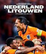 Nederland - Litouwen 5x tickets vak 110, Tickets en Kaartjes, Drie personen of meer