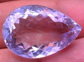 39CT Druppel Gefaceteerd Geslepen Amethyst beschikbaar voor biedingen