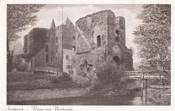 santpoort ruine  brederode  1934 tekst/zegel beschikbaar voor biedingen