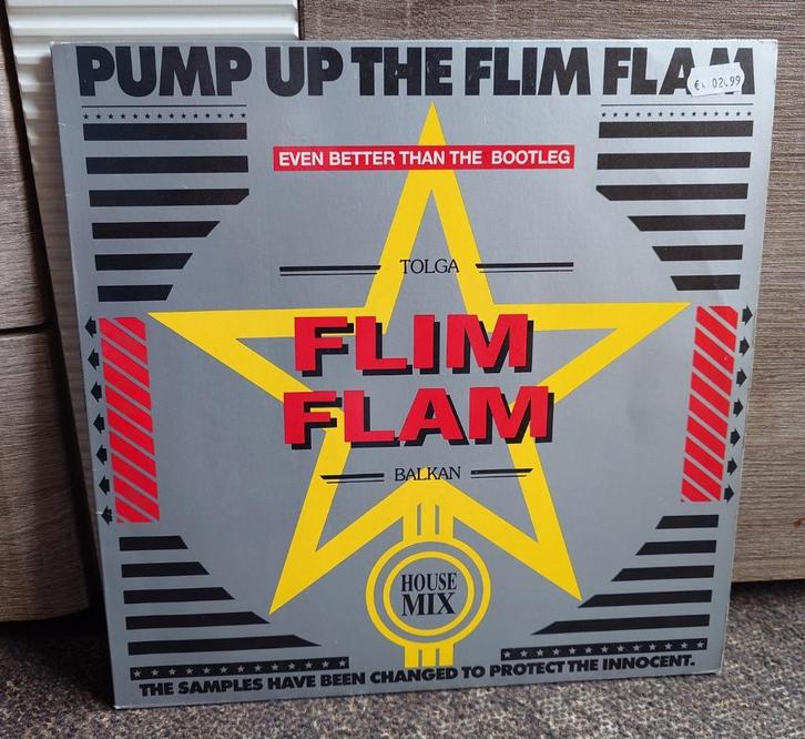 2x 12'' Maxi Tolga Flim Flam, Cd's en Dvd's, Vinyl | Dance en House, Zo goed als nieuw, 12 inch, Verzenden