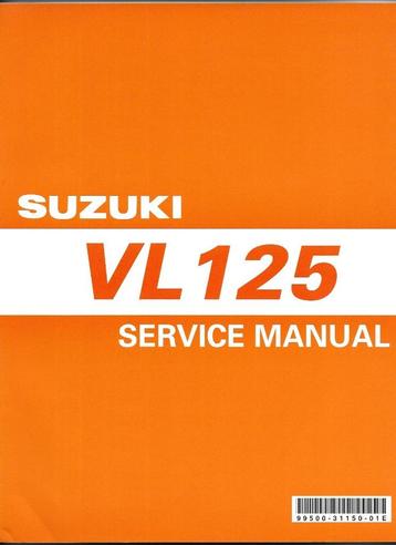 Suzuki VL125 Service Manual (5742z) beschikbaar voor biedingen