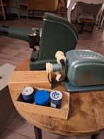 2 st toverlantaarn diaprojector, Ophalen, Gebruikt, Met scherm