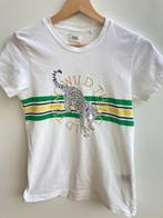 Creme-wit T-shirt met gepaard van Seven Sister mt. 146/152, Ophalen of Verzenden, Zo goed als nieuw, Shirt of Longsleeve, Seven Sister