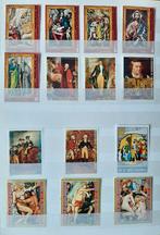 2 Kaarten Postzegels República Equatorial-Guinea 8 Gestempel, Ophalen, Overige landen, Gestempeld