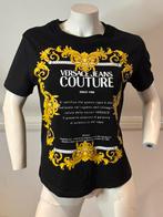 Versace shirt met leuke print maat m, Kleding | Dames, Maat 38/40 (M), Zwart, Ophalen of Verzenden, Zo goed als nieuw