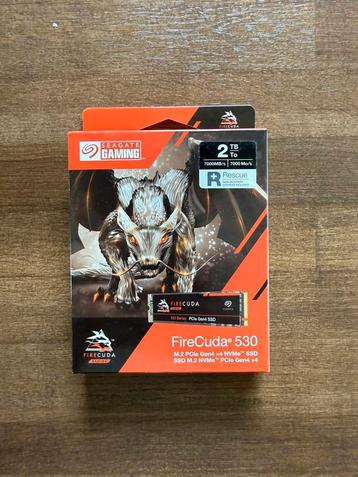Seagate Gaming FireCuda 530 2TB SSD beschikbaar voor biedingen