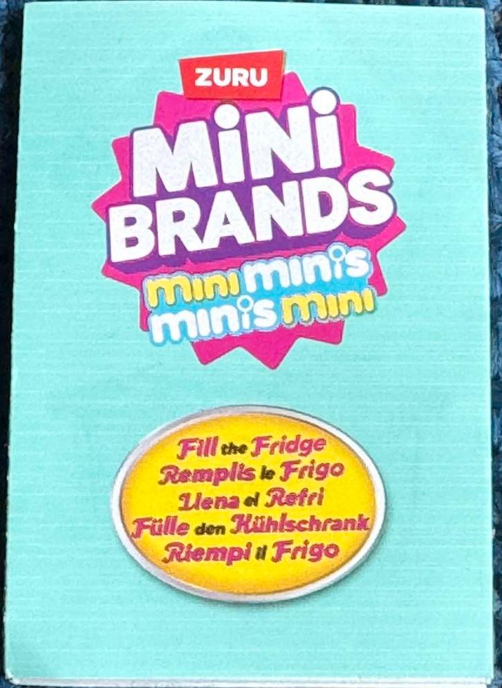 Zuru mini brands Fill the fridge vanaf €0,50, Verzamelen, Poppetjes en Figuurtjes, Zo goed als nieuw, Verzenden