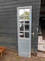 Industriele/Vintage Spiegel gemaakt van hele oude deur Uniek, Gebruikt, Rechthoekig, 50 tot 75 cm, 200 cm of meer