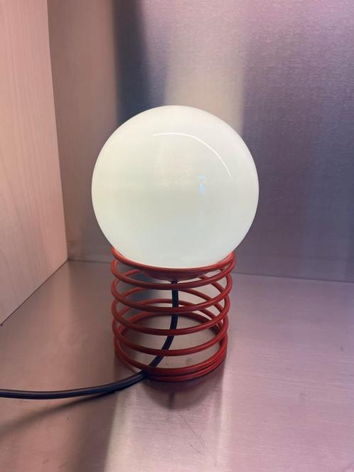 Spiraal lamp - vintage, Huis en Inrichting, Lampen | Tafellampen, Zo goed als nieuw, Minder dan 50 cm, Ophalen of Verzenden