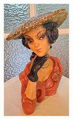 Prachtig beeldje van 'n mooie dame (Merlini), Antiek en Kunst, Kunst | Beelden en Houtsnijwerken, Ophalen of Verzenden