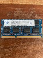 Geheugen Nanya 4GB DDR3, Computers en Software, RAM geheugen, Ophalen of Verzenden, Gebruikt, Laptop, 4 GB