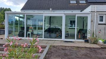Luxe aluminium Serre 7x3m. tuinkamer. zeer compleet. beschikbaar voor biedingen