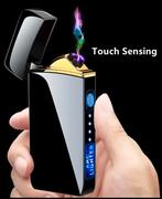 Hot 🔥: elektrische aansteker met touchscreen functie, Ophalen of Verzenden, Aansteker, Zo goed als nieuw