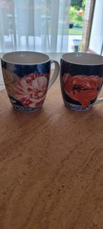 Heinen Delfts Blauw mokken, Ophalen of Verzenden, Zo goed als nieuw, Overige stijlen, Kop(pen) en/of Schotel(s)