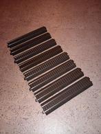 8x Märklin C-rails recht 188mm - Onbeschadigd!, Wisselstroom, Rails, Ophalen of Verzenden, Zo goed als nieuw