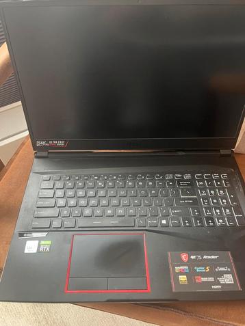 MSI GE75 Raider i9 40GB 17” beschikbaar voor biedingen