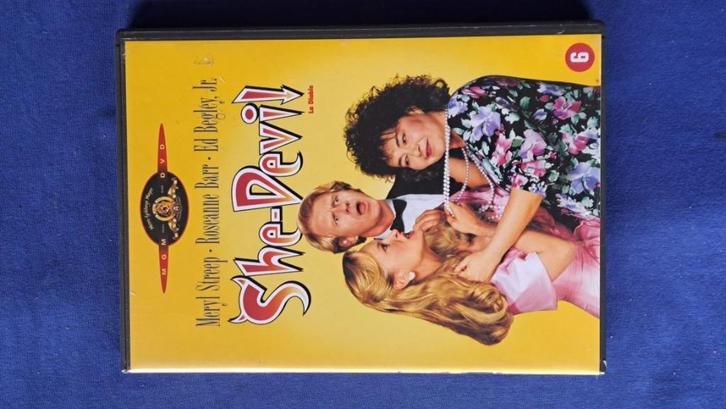 She-Devil! "Merryl Streep, Roseanne Barr", Cd's en Dvd's, Dvd's | Komedie, Zo goed als nieuw, Actiekomedie, Vanaf 16 jaar, Ophalen of Verzenden