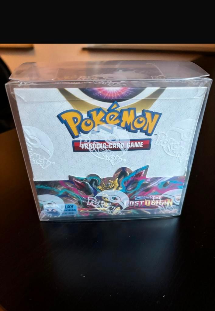 Sealed Lost Origin Boosterbox, Hobby en Vrije tijd, Verzamelkaartspellen | Pokémon, Zo goed als nieuw, Boosterbox, Foil, Ophalen of Verzenden