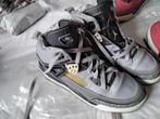 Air Jordan Spizike Grey Brooklyn Nike, Gedragen, Grijs, Ophalen of Verzenden, Sneakers of Gympen