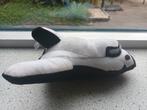 Zacht zwart wit velours vliegtuig van Zeeman meet ca 25 cm, Ophalen of Verzenden, Zo goed als nieuw, Overige typen