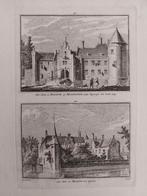 455-456 / Huis te Bloote of Blootinge Rijswijk, Antiek en Kunst, Kunst | Etsen en Gravures, Ophalen of Verzenden