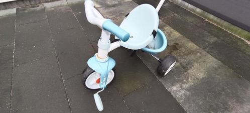 Smoby driewieler met duwstang, Kinderen en Baby's, Speelgoed | Buiten | Voertuigen en Loopfietsen, Gebruikt, Duwvoertuig, Ophalen