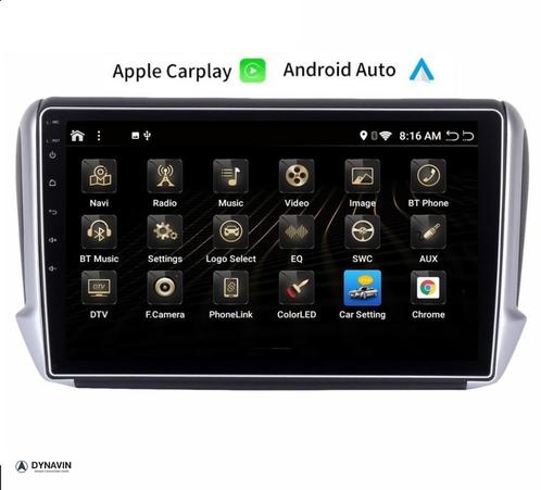 autoradio navigatie peugeot 2008 carkit android 13 carplay, Auto diversen, Autoradio's, Nieuw, Ophalen