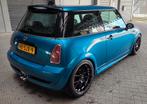 Mini 2002 Blauw, Auto's, Voorwielaandrijving, Stof, Zwart, 4 cilinders