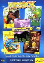DVD Kidsbox - 5 Toptitels In 1 DVD Box, Avontuur, Alle leeftijden, Ophalen of Verzenden, Zo goed als nieuw