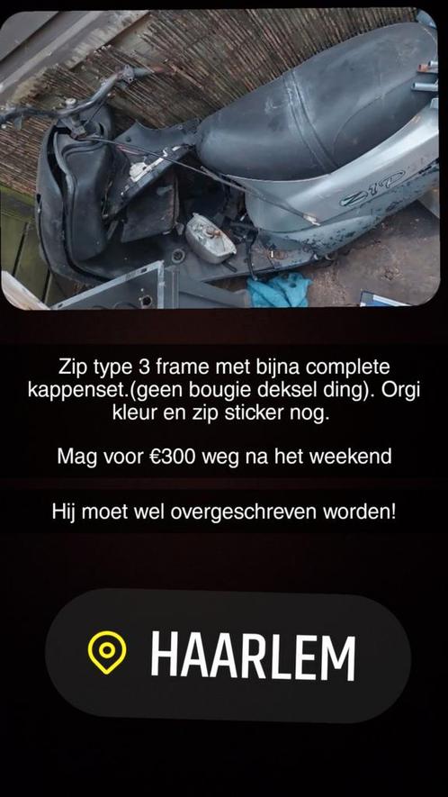 Tk zip puch type 3, Fietsen en Brommers, Brommeronderdelen | Scooters, Gebruikt, Piaggio, Blok, Ophalen