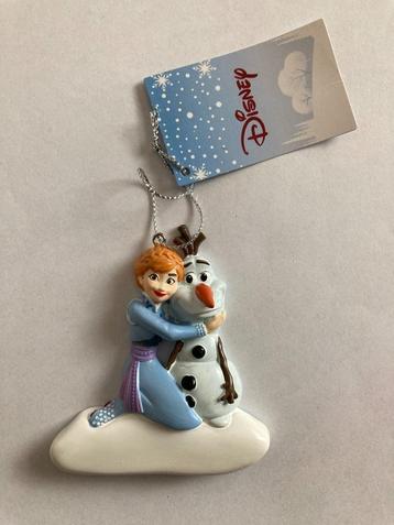 Nieuw Disney ornament Anna en olaf ( Frozen ) beschikbaar voor biedingen