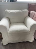 Ikea Ektorp fauteuil, Huis en Inrichting, Stoelen, Ophalen, Wit, Zo goed als nieuw, Eén